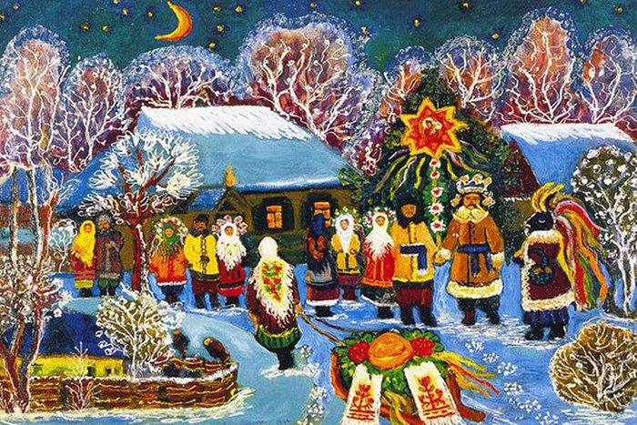 зустріч колядників